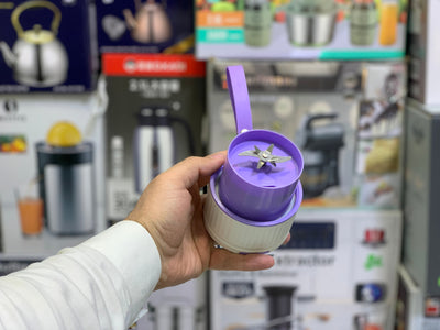 Powerful Mini Portable Juicer with 8 Stainless steel Blades For smoothie shakes