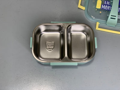 Stainless Steel Double Layer Kids Lunch Box 700ml