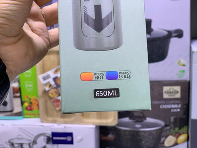 Hot and Cool water bottle Stainless Steel 650ml