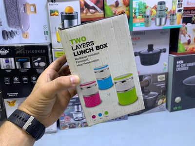 Two Layers Lunch Box Multilayer Insulation