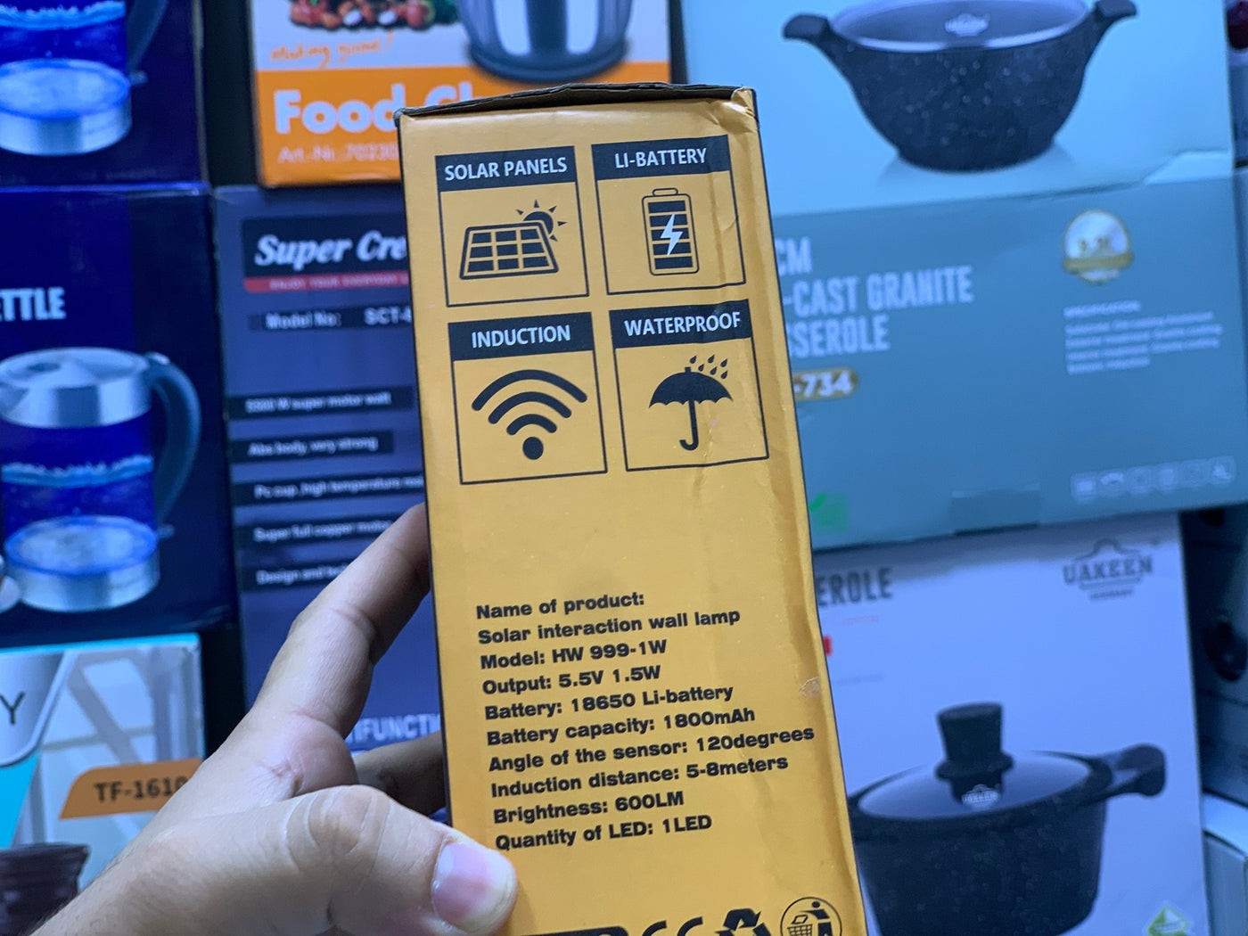 Solar Interaction wall lamp HW 999-1w