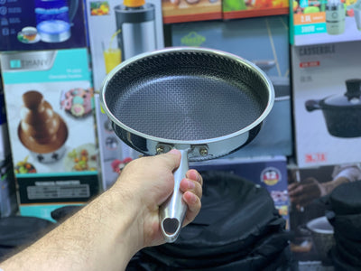 Laser Coated Fry Pan| SUS 316 Steel Graded