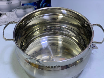 MGFR’s 6 Pieces Cookware Set , Swiss Quality Control, Stainless Steel