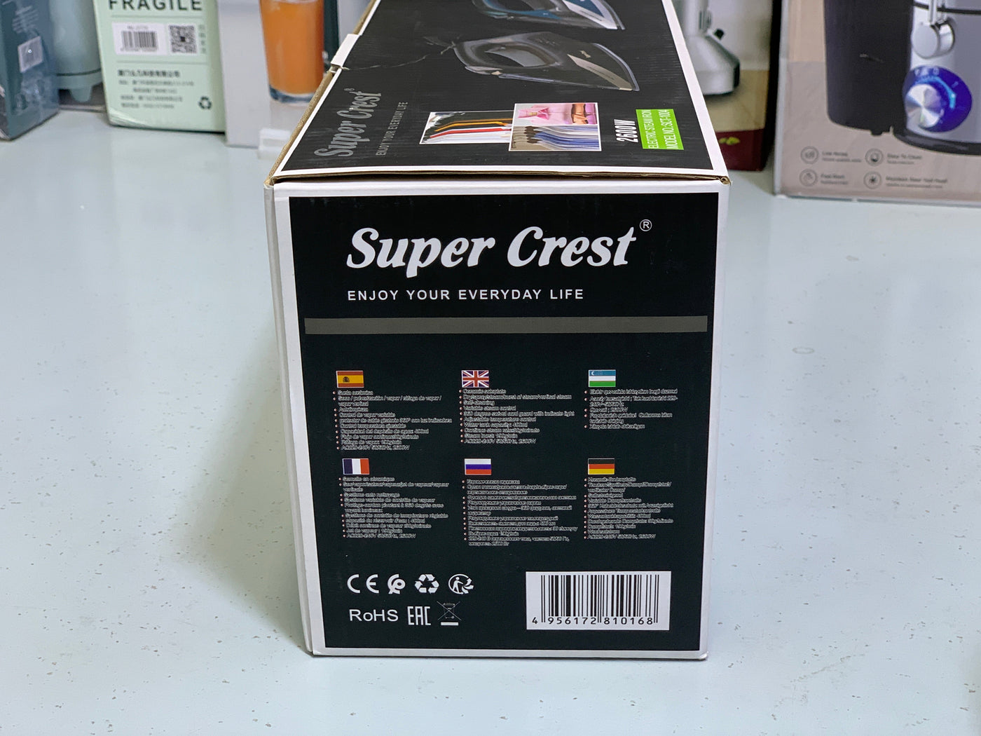 Super Crest Steam iron 2600w Model: SCT-1004