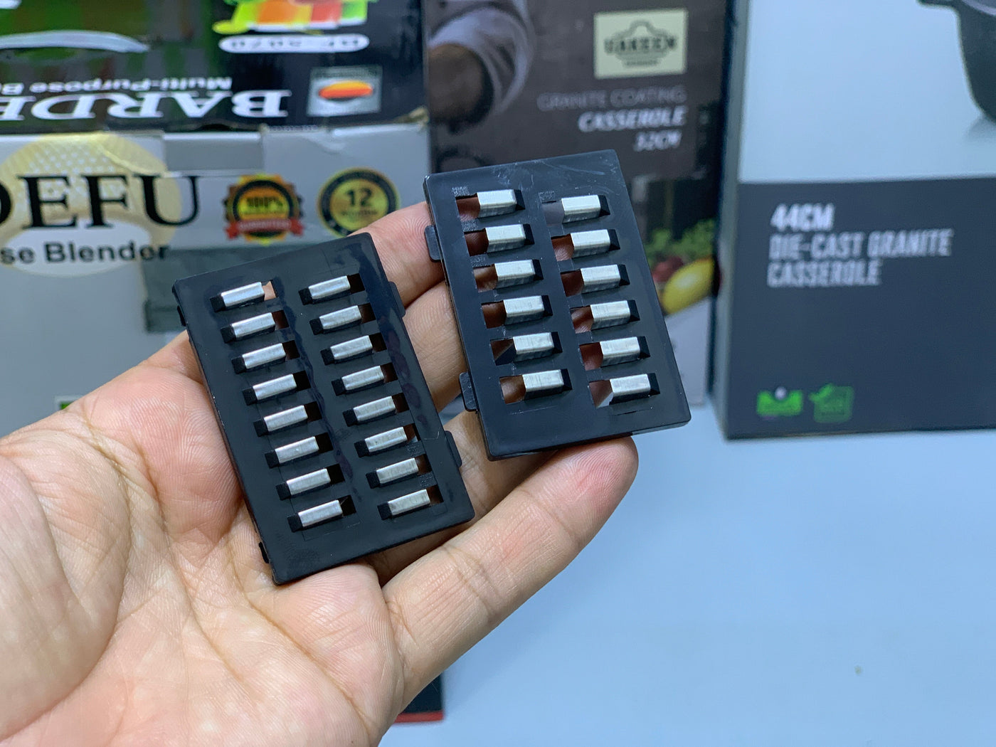 Bardefu 6 in 1 Juicer Stainless Steel Blades Full Copper Motor