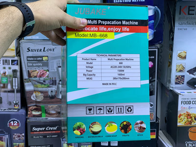 JUBAKE 4 in 1 Multifunctional Chopper 1500w