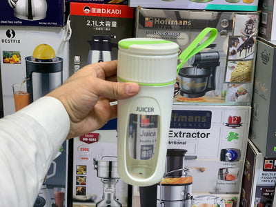 Powerful Mini Portable Juicer with 8 Stainless steel Blades For smoothie shakes