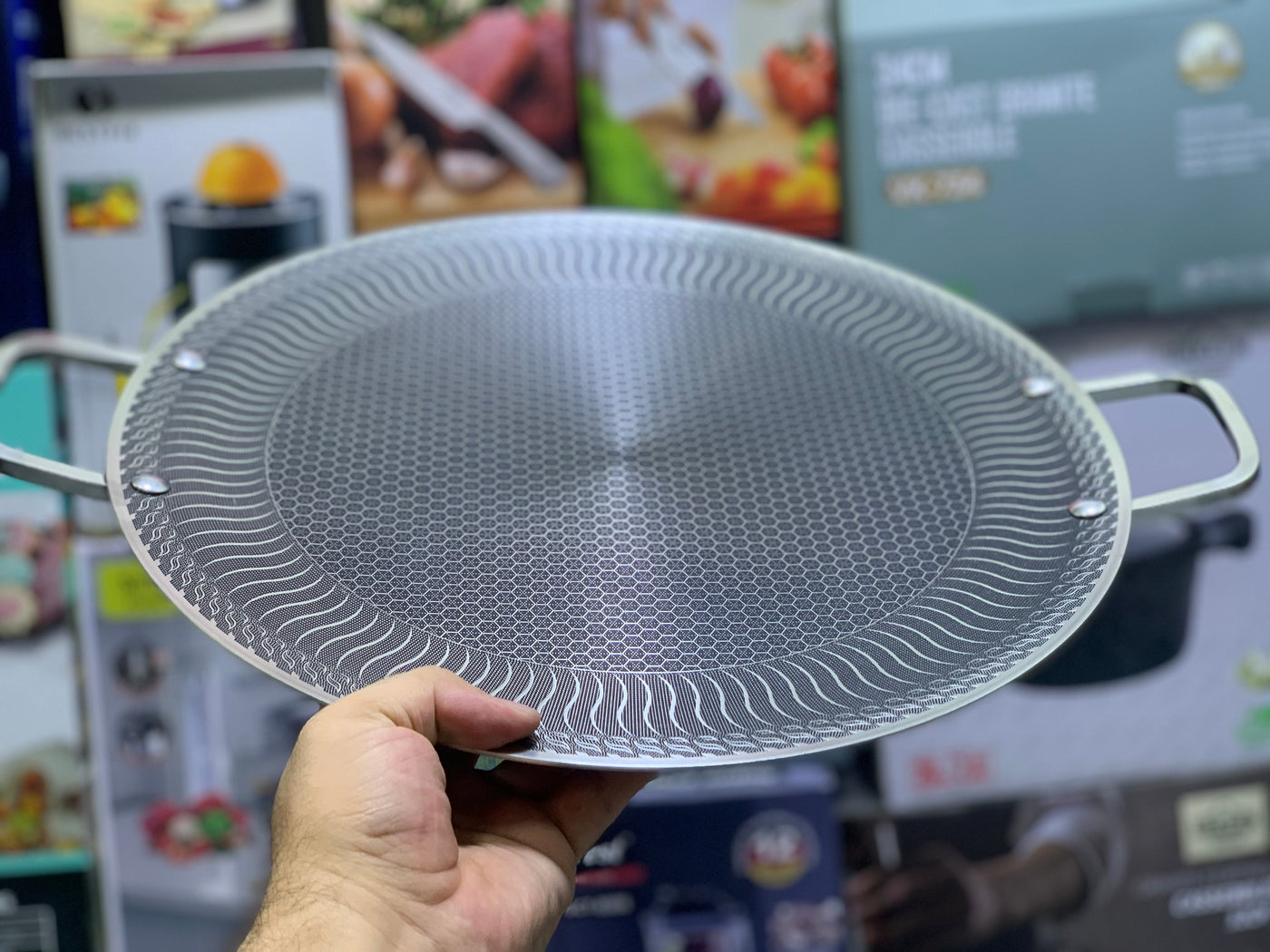 Laser Coated Tawa|SUS 316|38 cm