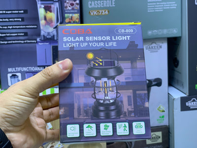 Coba Solar sensor Light | Solar lamp CB-808