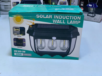 Solar induction wall lamp HW 669-3w