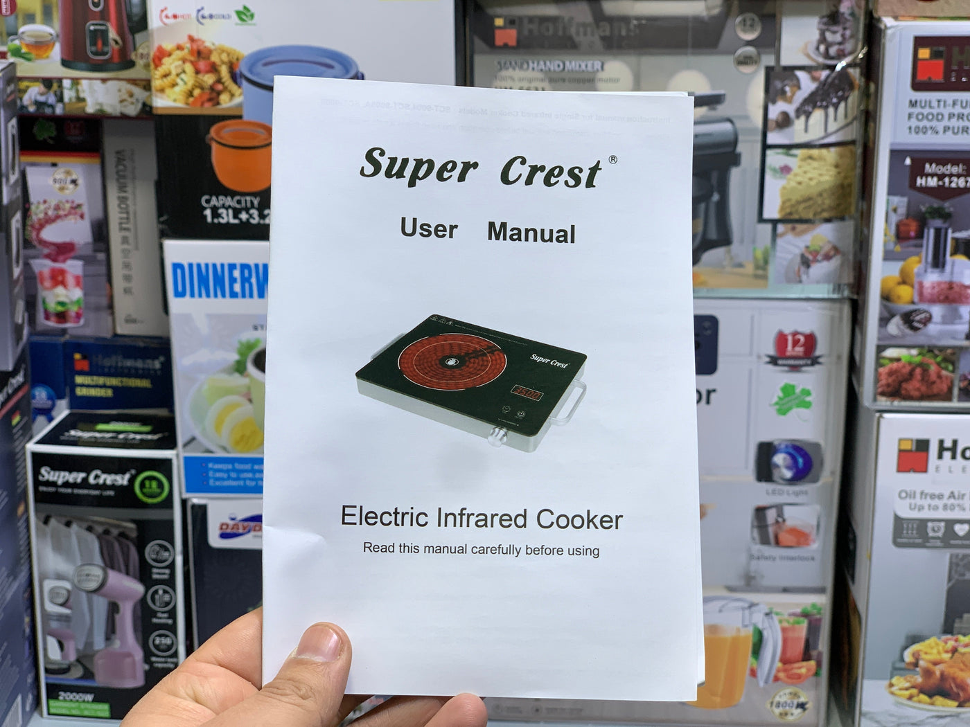 Super Crest Electric Stove 3500w Designed by Germany 🇩🇪 with 1 year Circuit Warranty