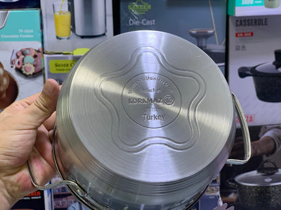 Korkmaz 12 Pieces Cookware Sets A1889 Stainless Steel