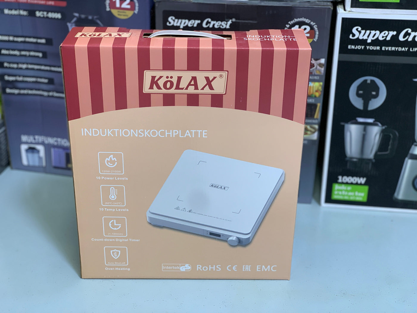 Original Germany Kolax Induction Electric Cooker Power Consumption  120w-2100w