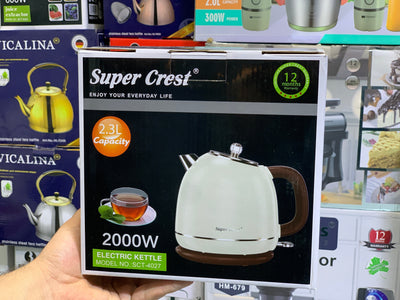 Super Crest Electric Kettle Model SCT: 4027