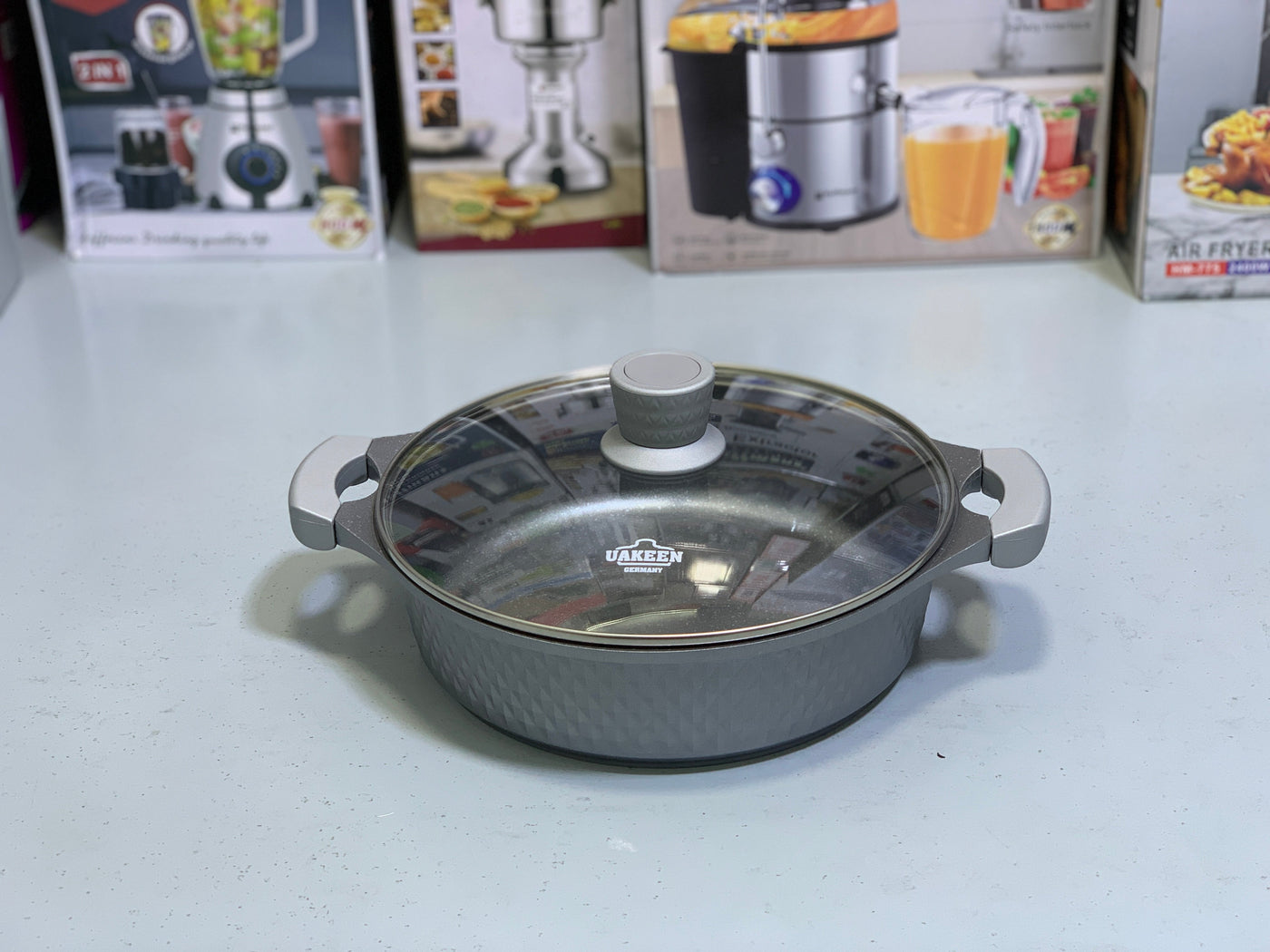 UAKEEN 10 Pieces Cookware Set| Granite Coated Ser