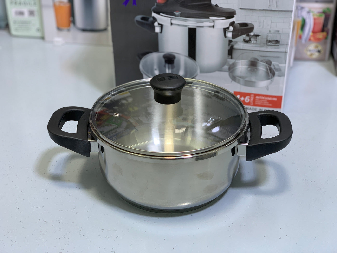 Unique Germany Designed 3 in 1 Pressure Cooker Stainless Steel 4L and 6L