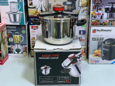 Knob Type Pressure Cooker with Advance safety Stainless Steel