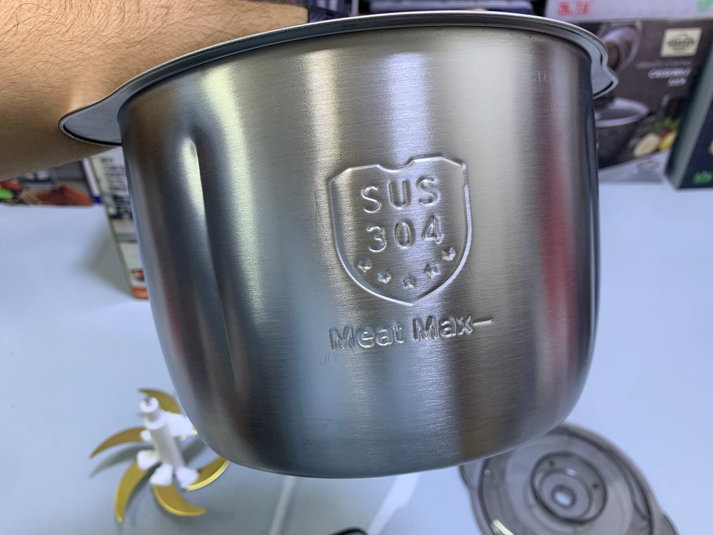 Geepas Multi Chopper 800w and 5L Stainless Steel Double Blades