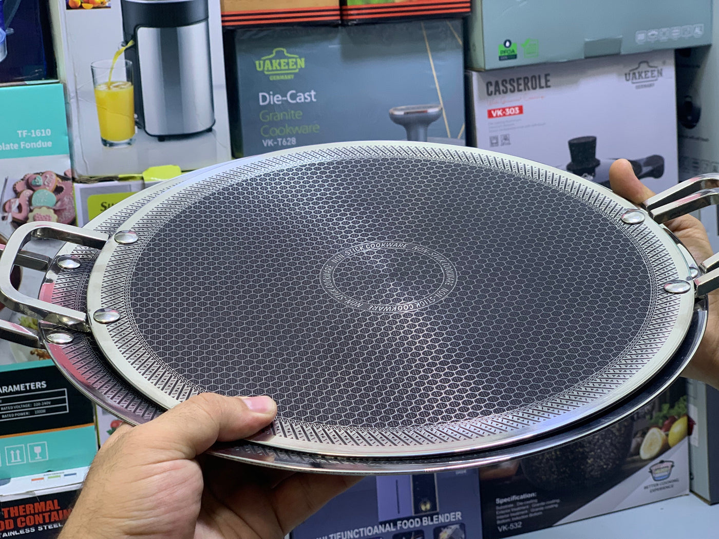 Laser Coated TawaY| SUS 316 Steel Graded