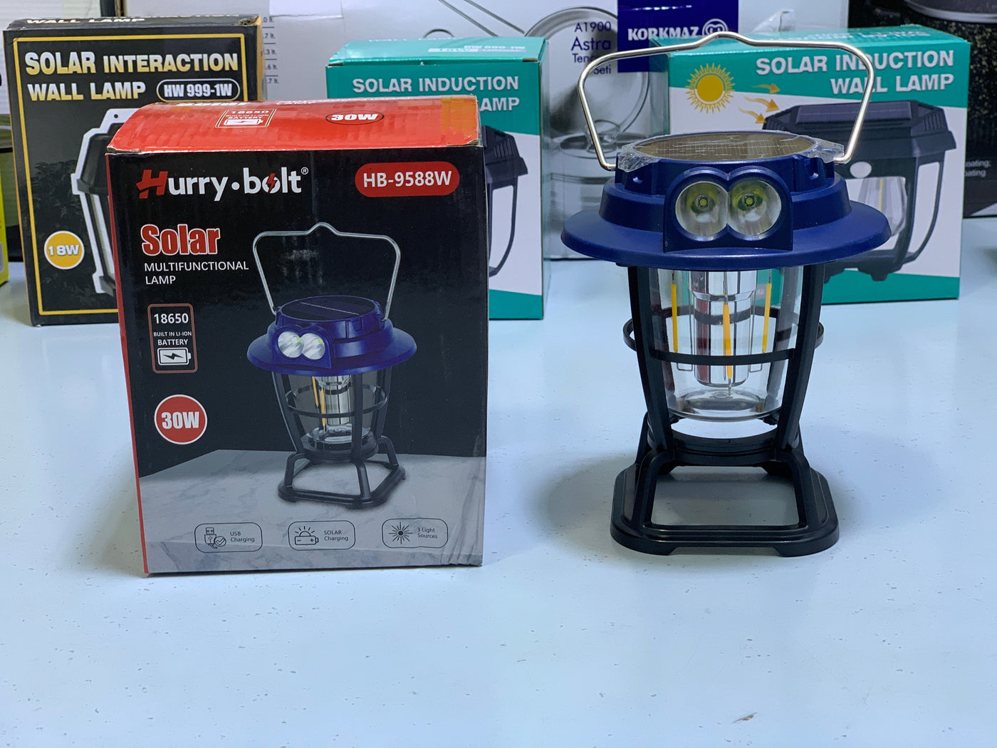 Hurry Bolt Solar Multifunctional Lamp HB-9588