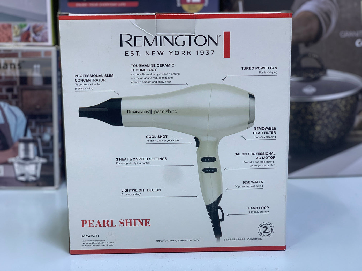 Remington Hair Dryer |Pearl Shine