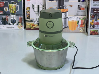 Tiffany Brand’s Electric Chopper and Blender/Juicer Set