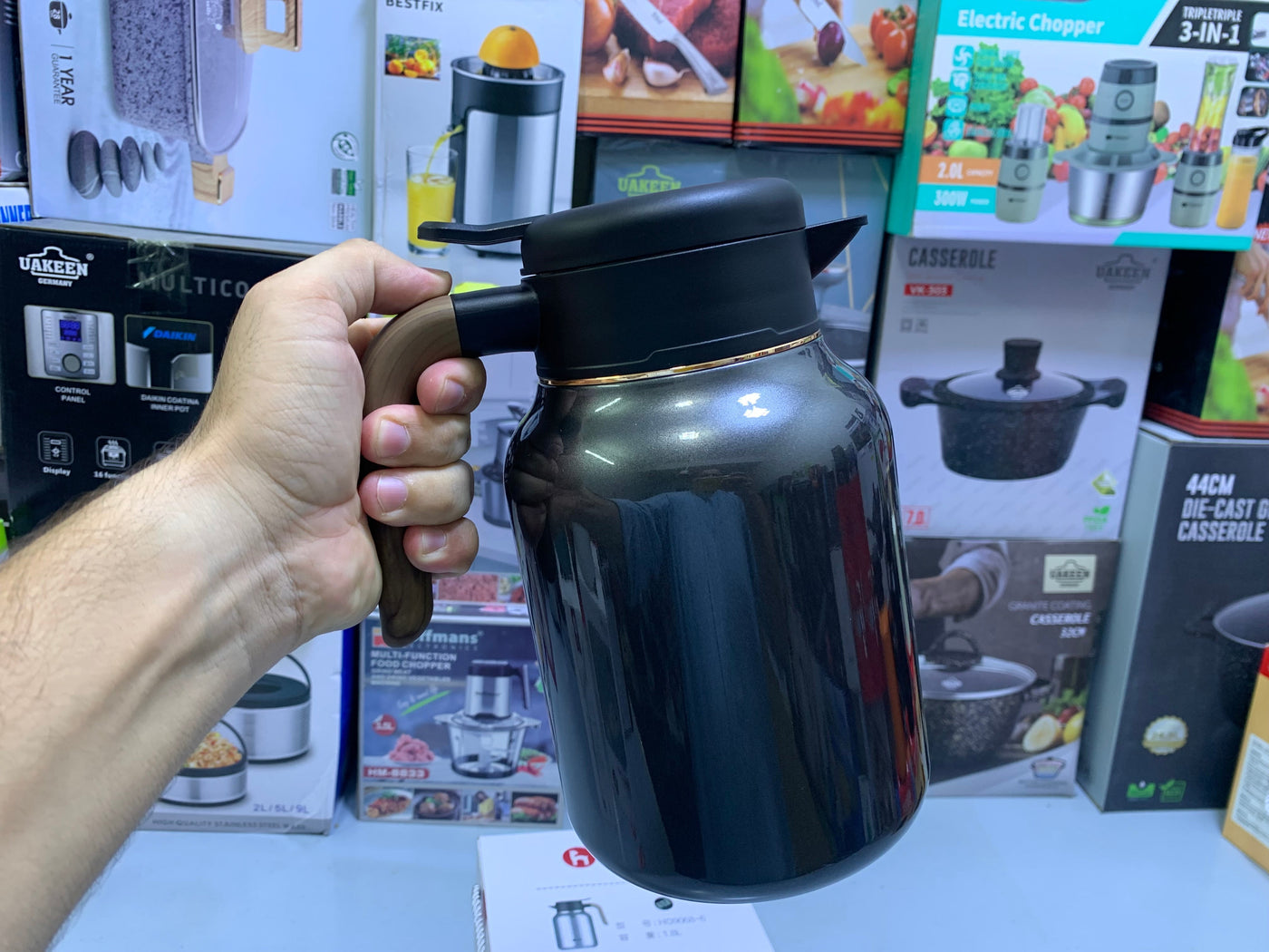 Homered Tea Thermos SUS 304  Stainless Steel Model H0-9068-6 1.8L