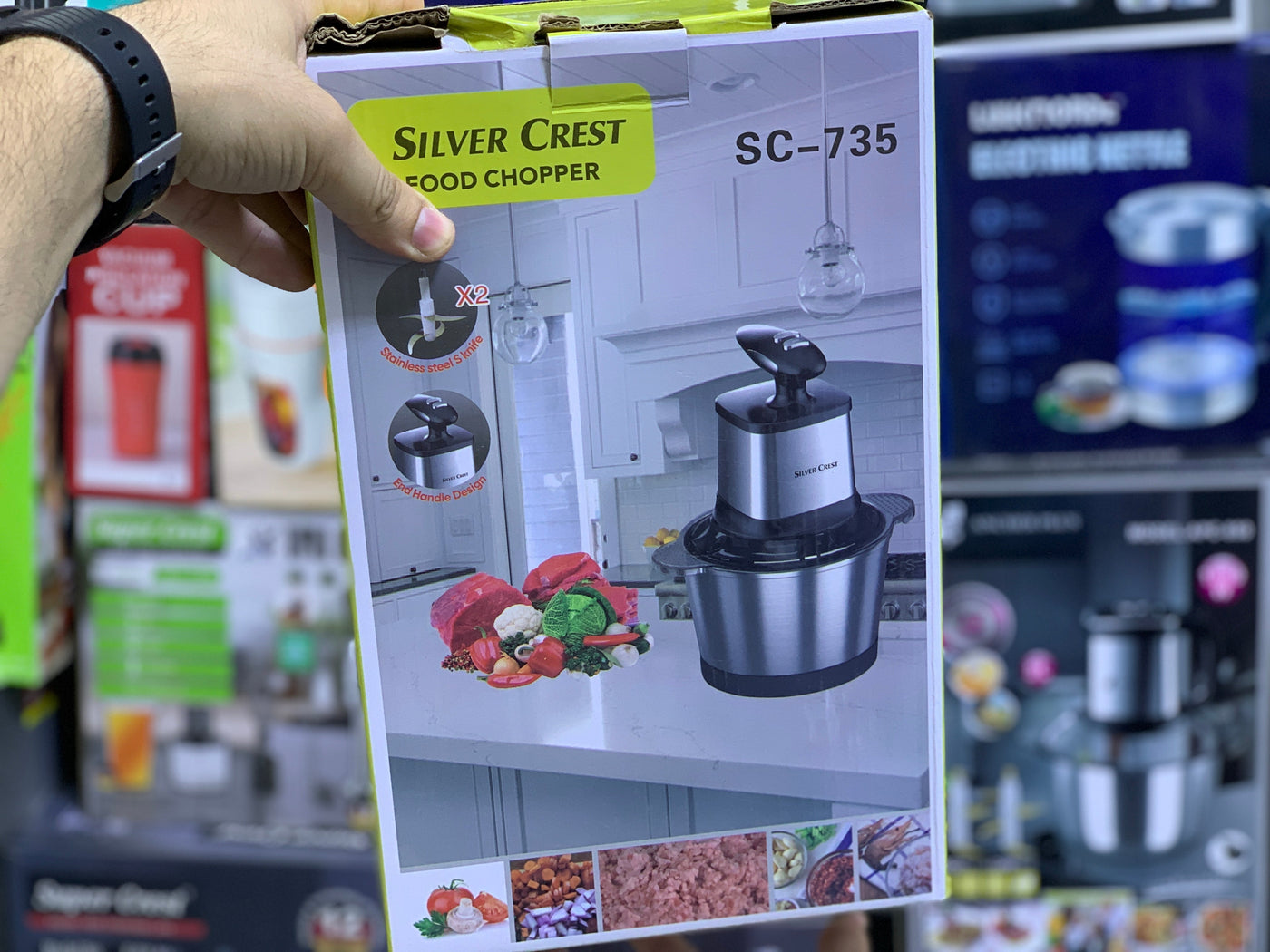 Silver Crest Food Chopper 3L and 800w