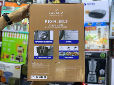 Karaca Prochef Stand Mixer 8L 1600w Metal Gear