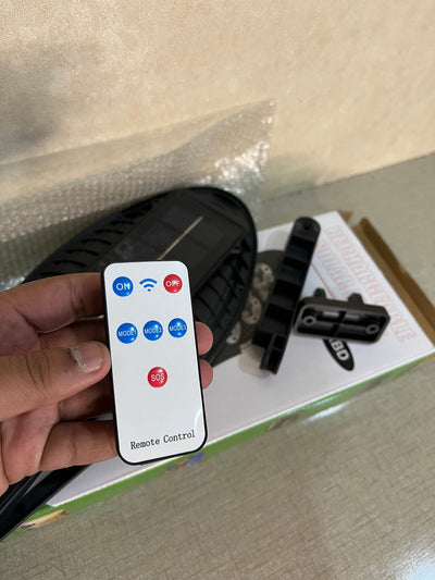 6 COBs Powerful Solar Sensor Light with Multifunction and Remote Control || Lots Import