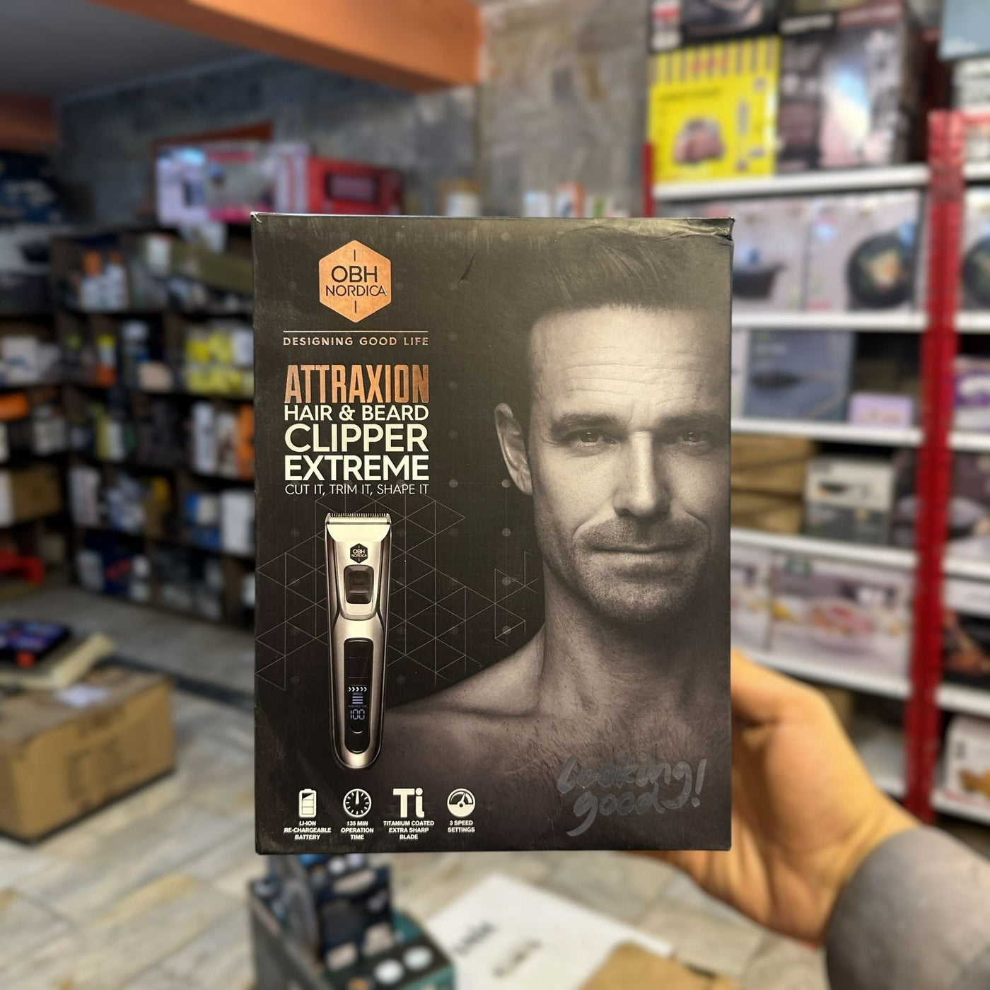 Denmark OBH NORDICA Professional Hair Trimmer