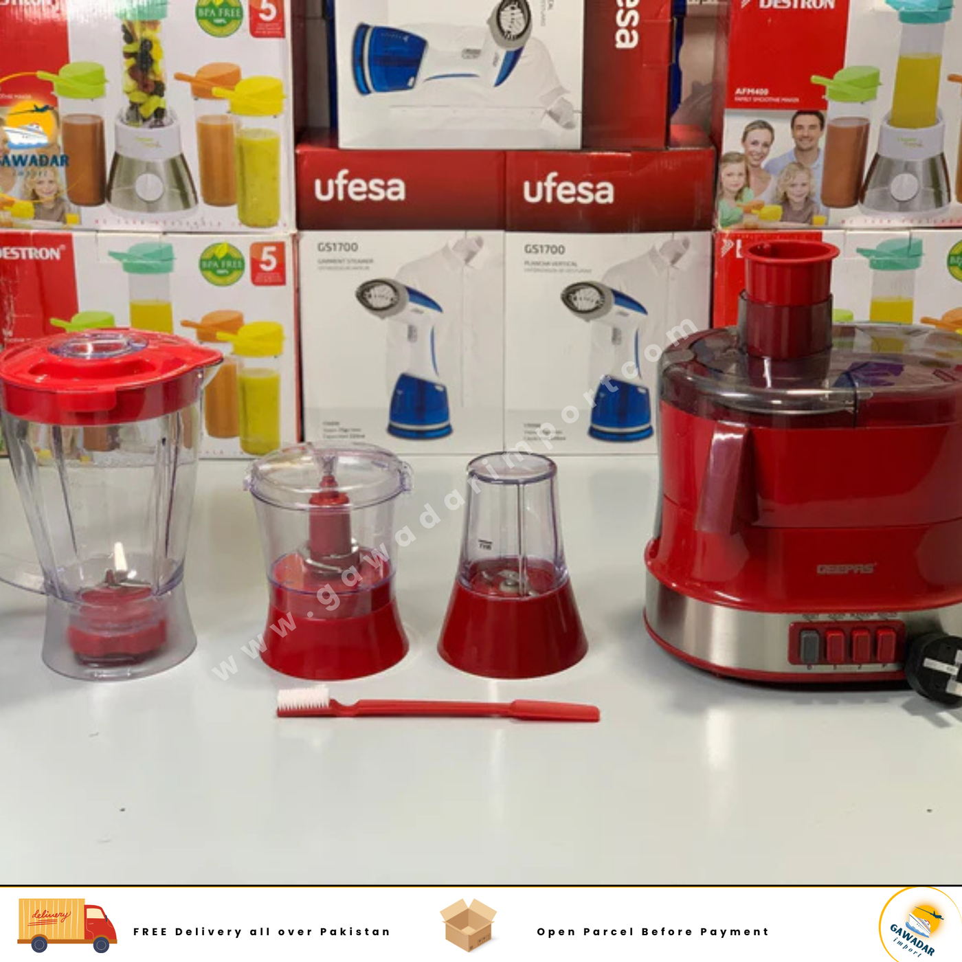 Geepas 4 in 1 food processor