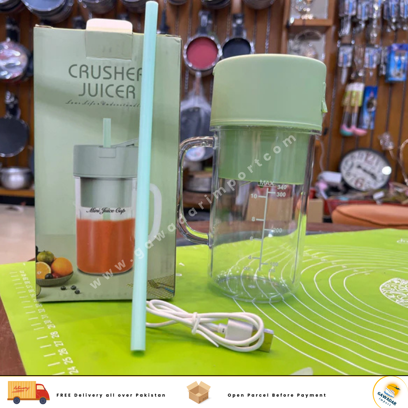Gawadar Import™ Imported Mini Fresh Juicer Crusher  Premium Quality Product