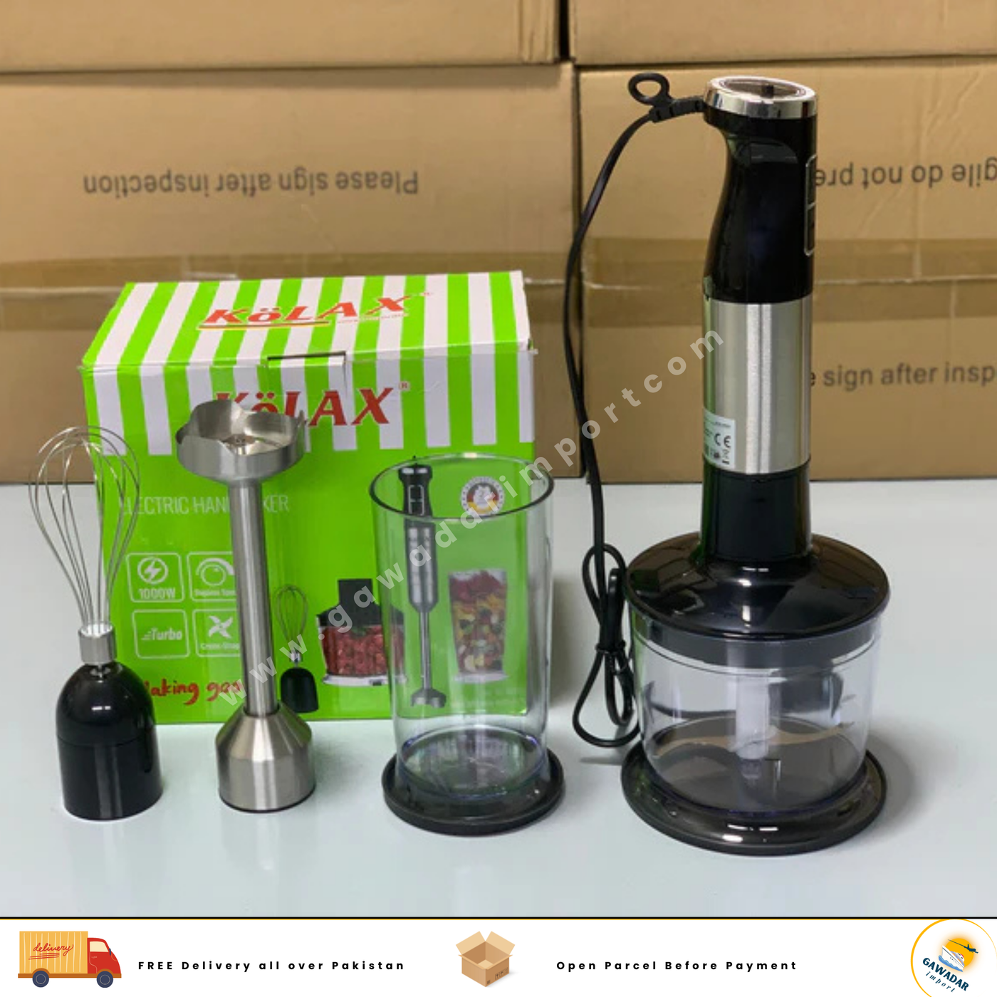 3 in 1 Blender Kolax Brand | Instant Hand Mixer