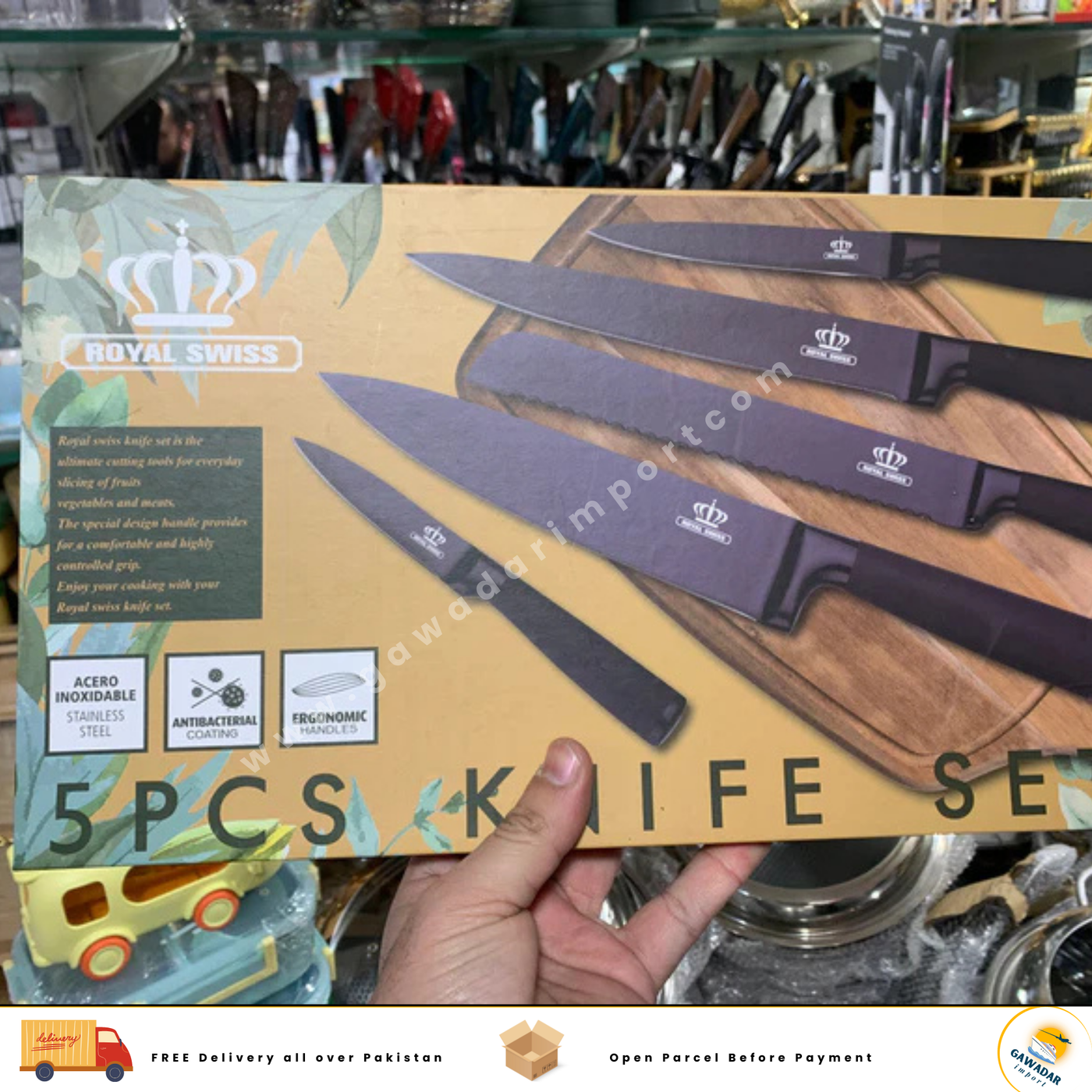 Kitchen Knife Set High quality 5 Pieces