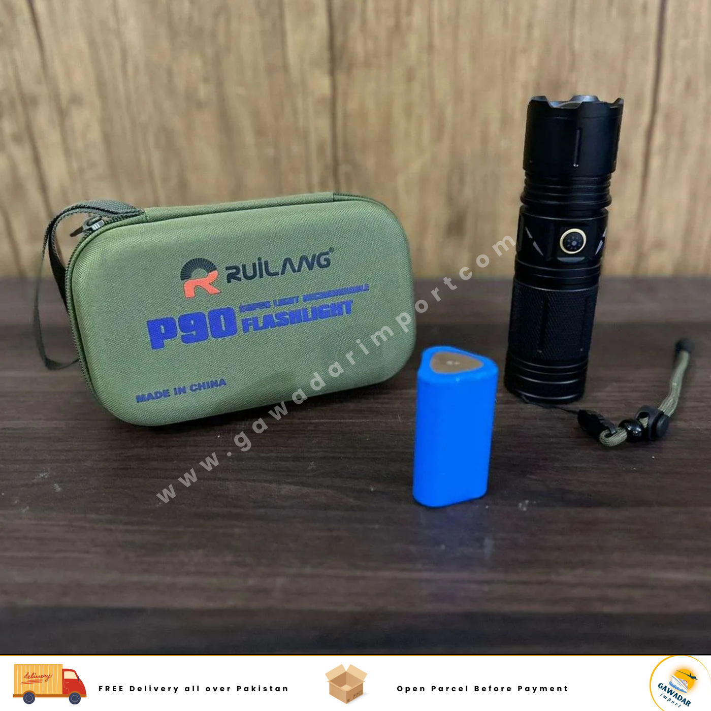 Original P90 Torch 1 kilomter Range Lot Imported