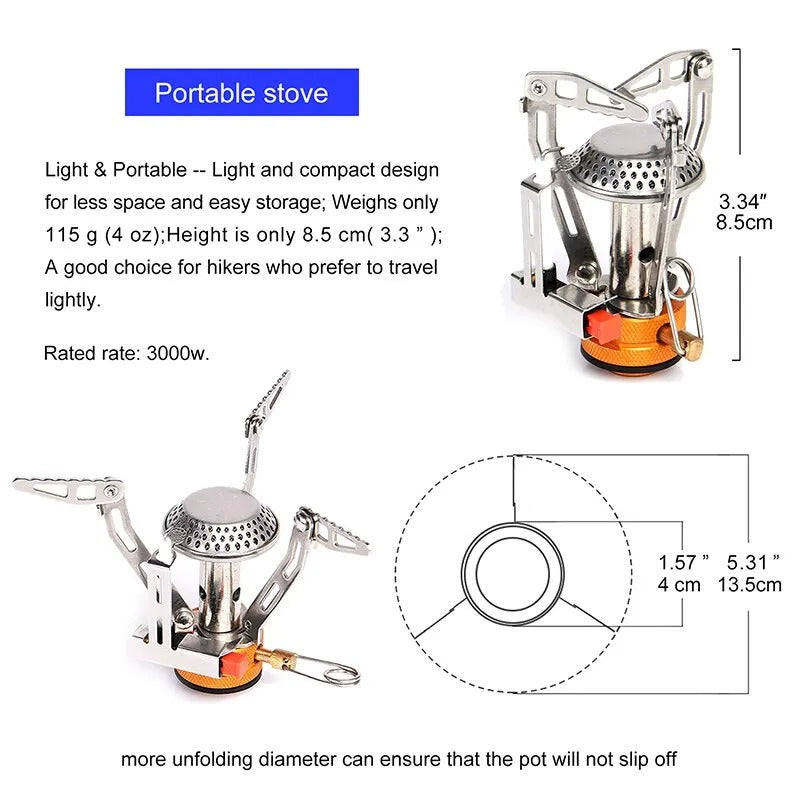 Widesea Camping One-piece Gas Stove WSS-103