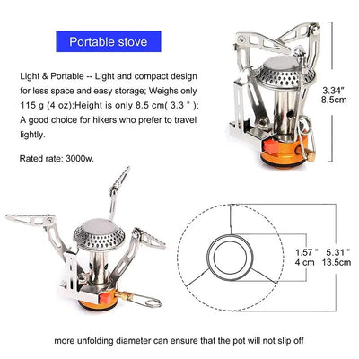 Widesea Camping One-piece Gas Stove WSS-103