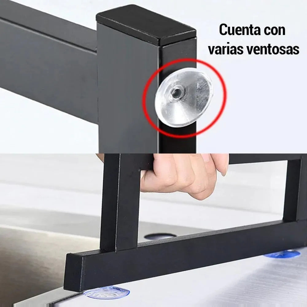 Stainless Steel Multipurpose Kitchen Rack, Wall Mount