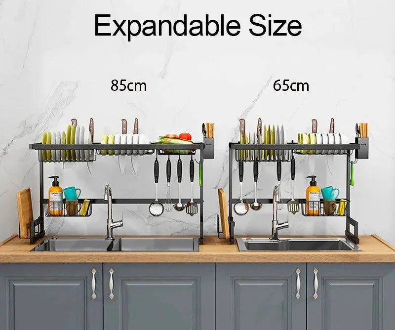 Stainless Steel Multipurpose Kitchen Rack, Wall Mount