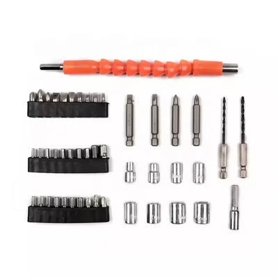47 Pieces Rechargeable Electric Screwdriver Kit